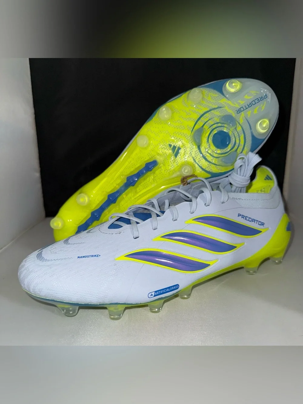 Adidas PREDATOR ELITE Artificial Turf Soccer Shoes Men JR5900 New